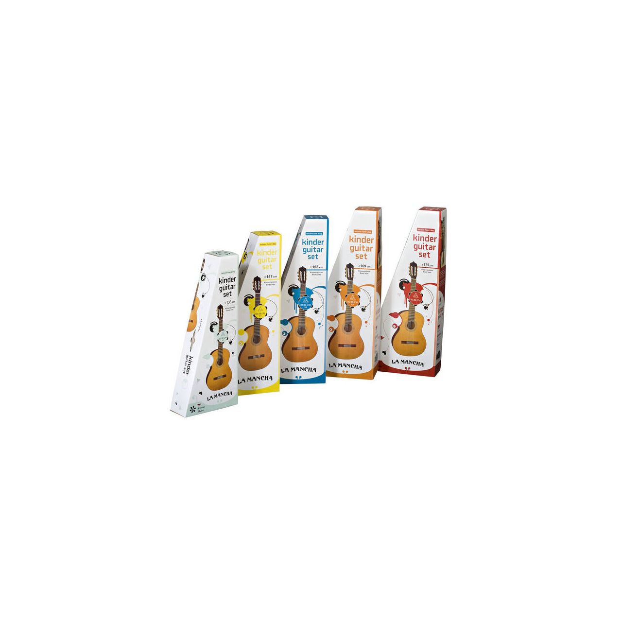 4/4 CM Klassik Kindergitarren - Set 