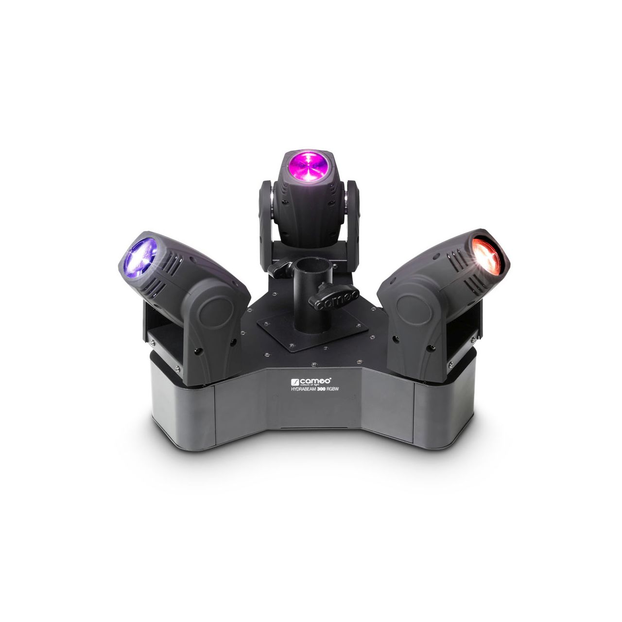 Cameo HYDRABEAM 300 RGBW - Lichtanlage mit 3 ultraschnellen 10 W CREE RGBW Quad-LED Moving Heads