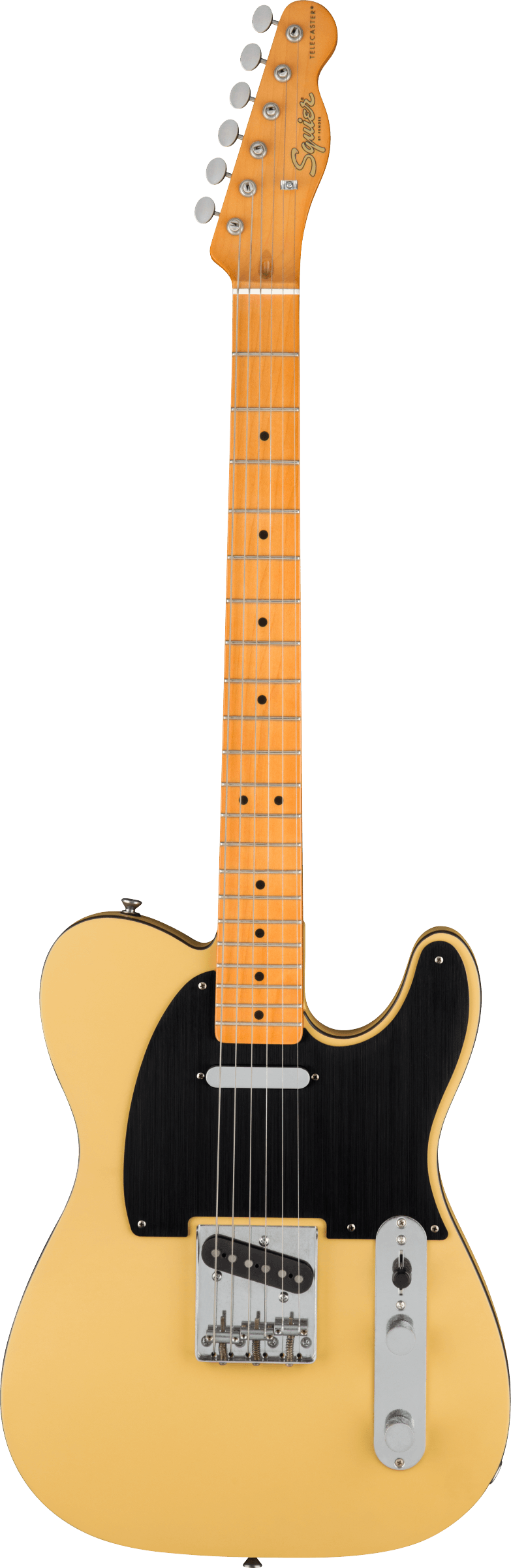 40th Anniversary Telecaster®, Vintage Edition, Maple Fingerboard, Black Anodized Pickguard, Satin Vi