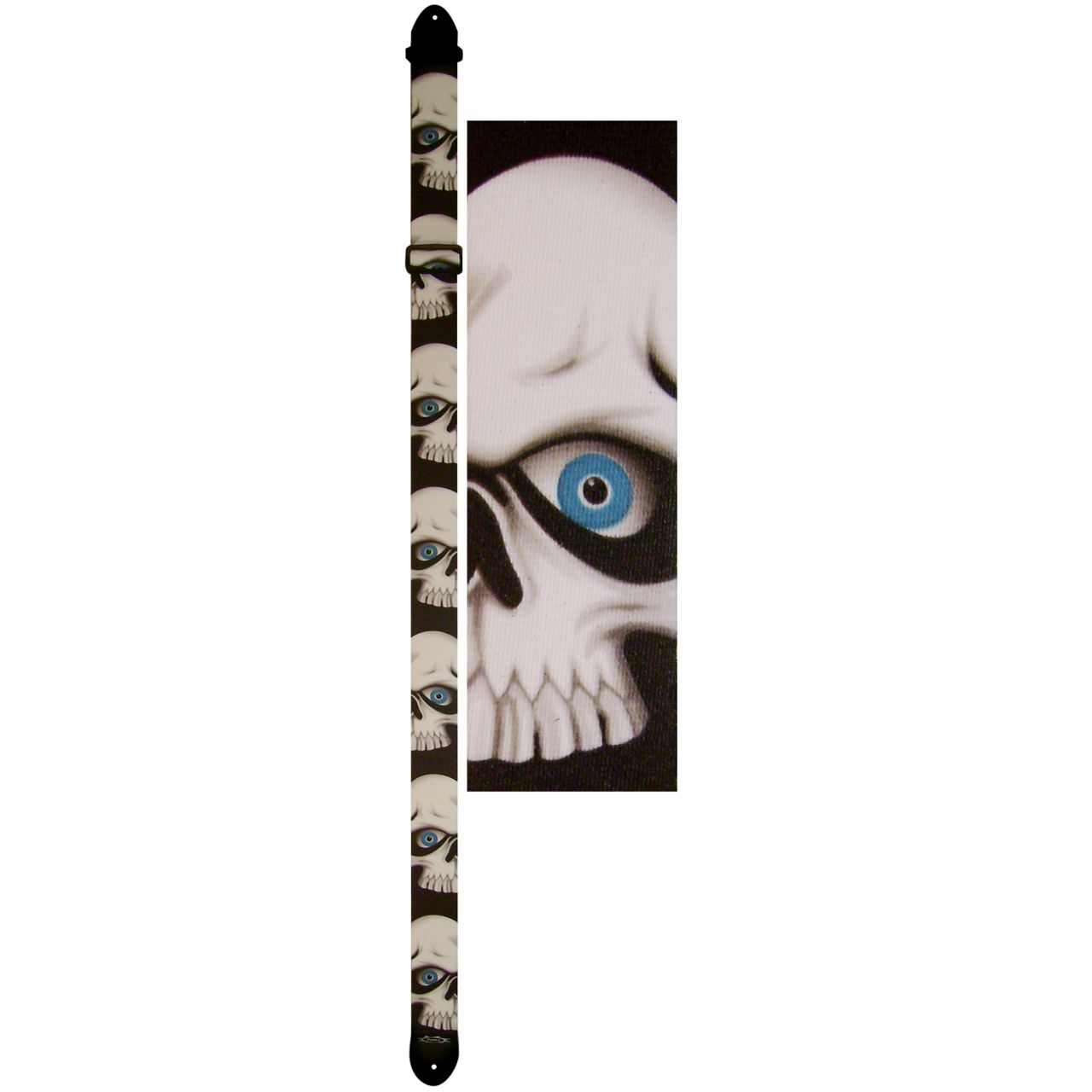 Gurt Guitar Polyester Skull LPCP-41   