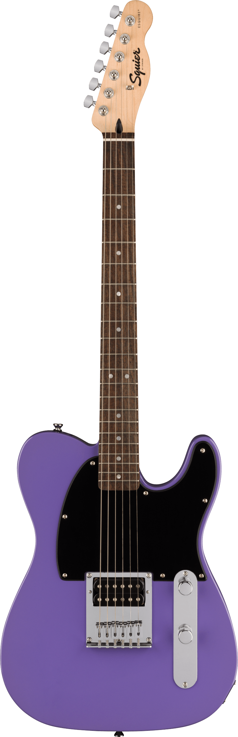 Sonic™ Esquire® H, Laurel Fingerboard, Black Pickguard, Ultraviolet