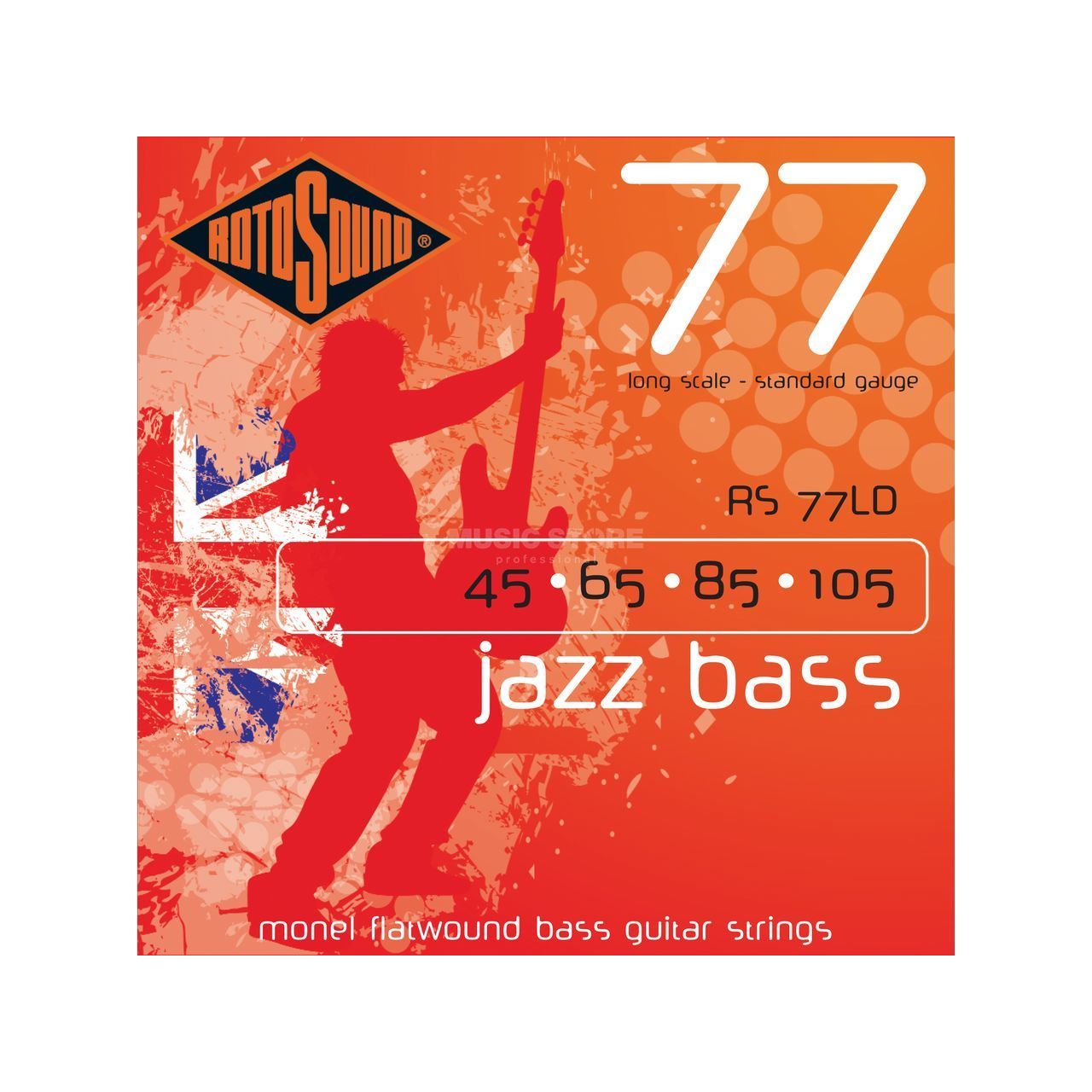 RS77LD Jazz Flatwound 45-105