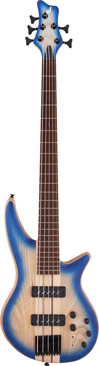 Pro Series Spectra Bass SBA V, Caramelized Jatoba Fingerboard, Blue Burst