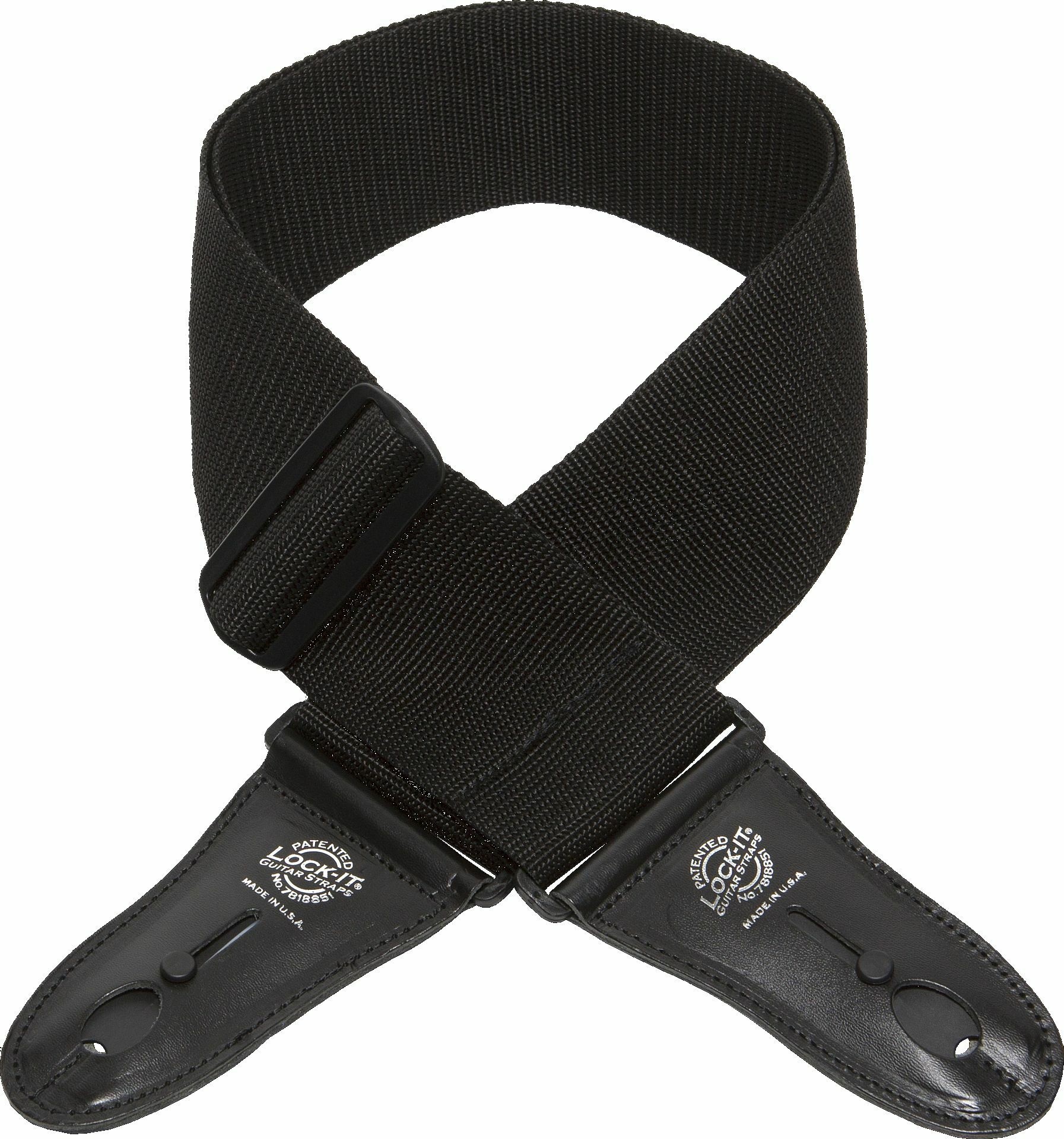 Strap 3" Poly Pro (LIS 012 P3-BLK), Black