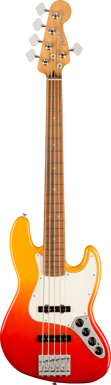 Player Plus Jazz Bass® V, Pau Ferro Fingerboard, Tequila Sunrise