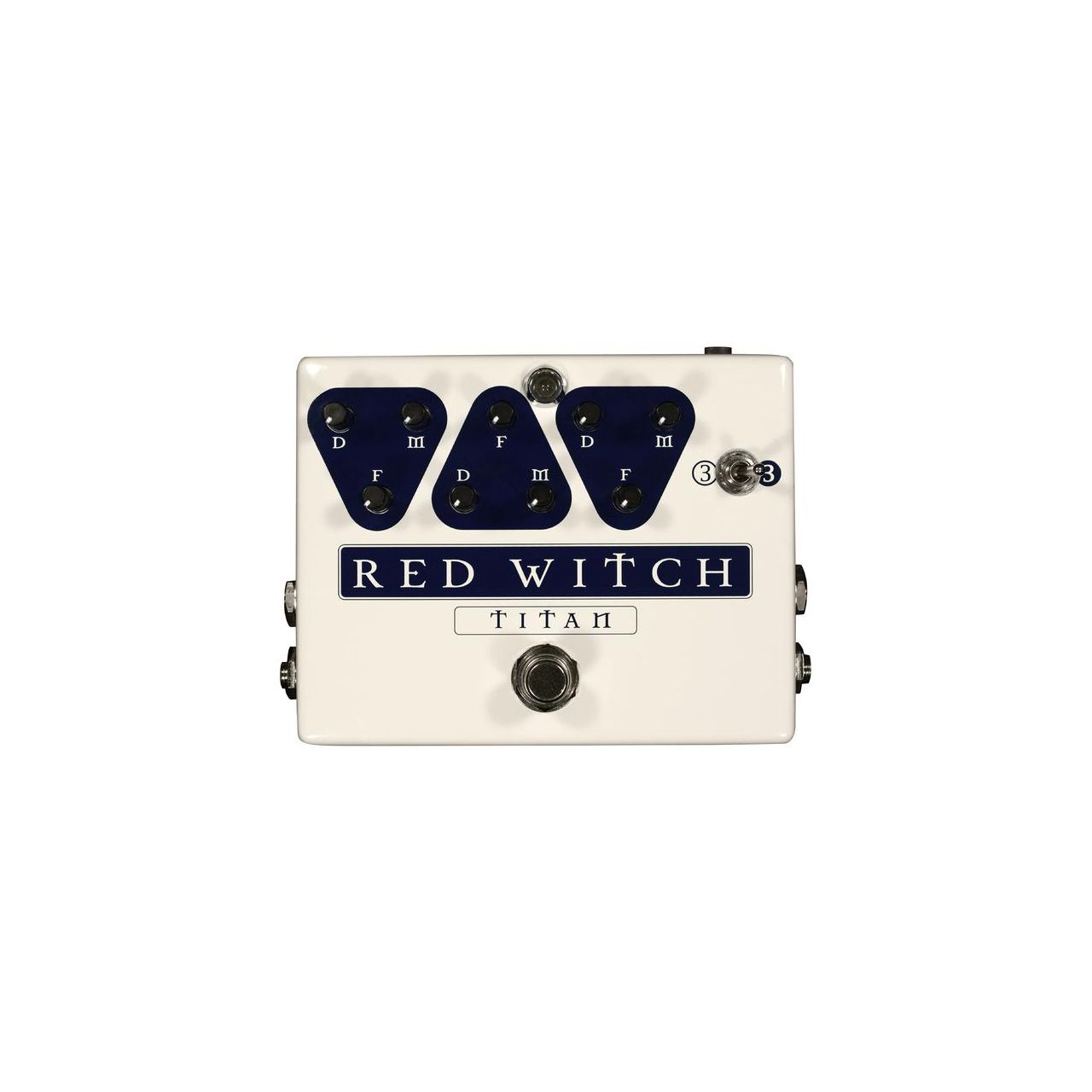 Red Witch Titan Delay Vintage Pearl