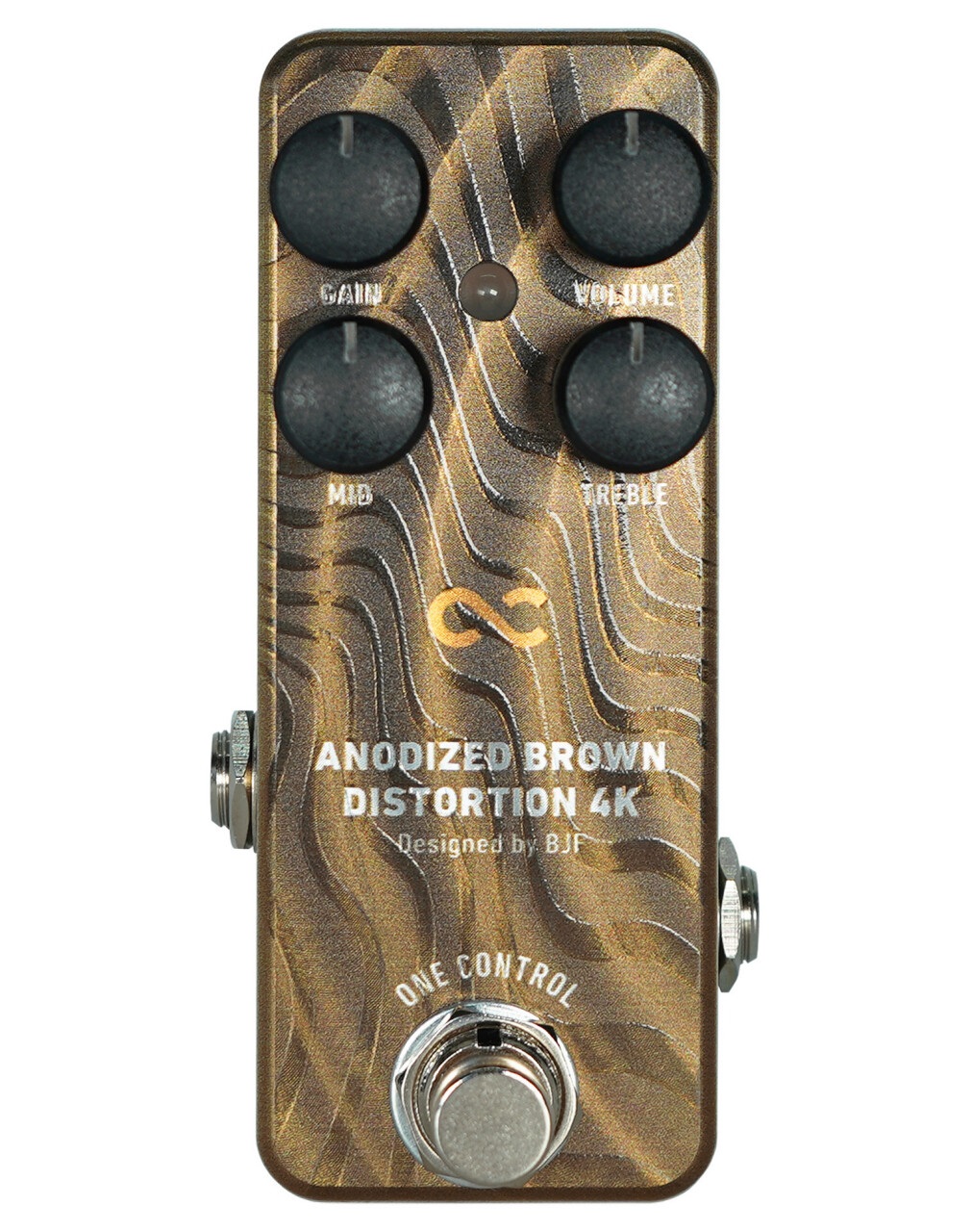 Anodized Brown Distortion 4K - Distortion