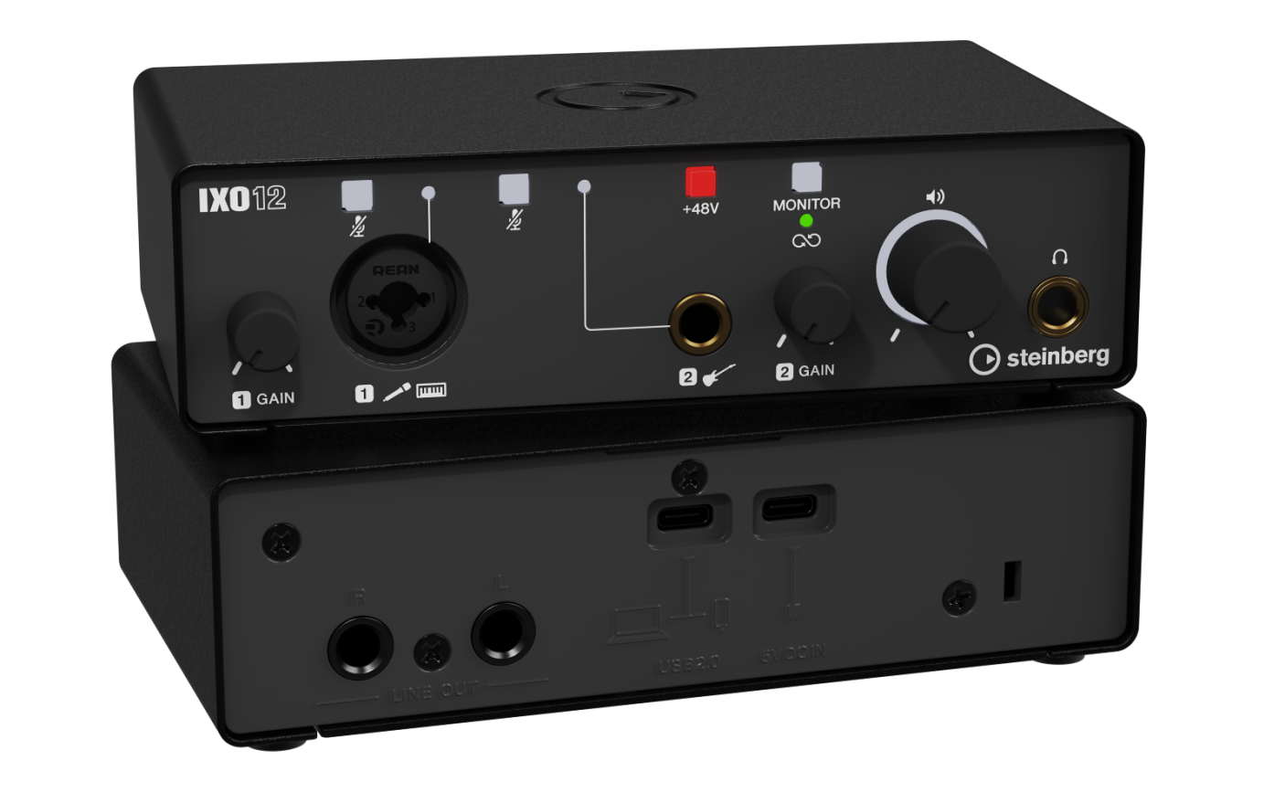 IXO12 USB-C Audio Interface - Black