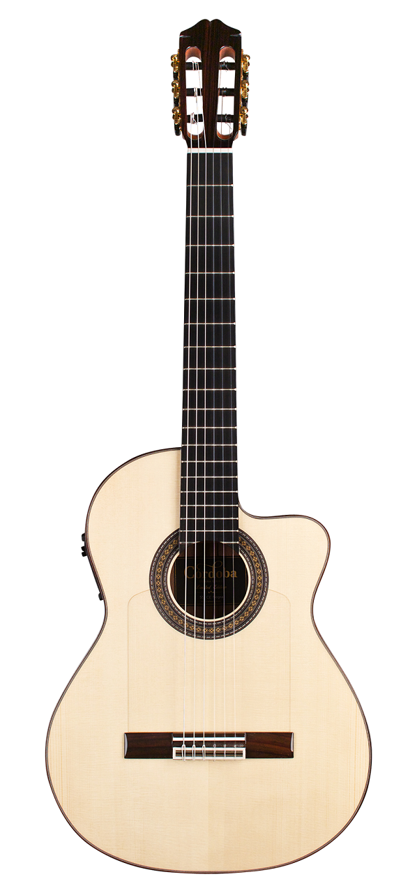 55 FCE Thinbody Negra - Flamencogitarre mit PU