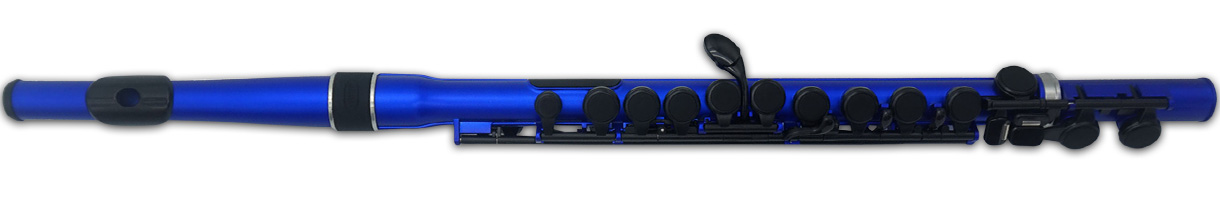 NUVO Student Flute 2.0 (Metallic Blue/Black)