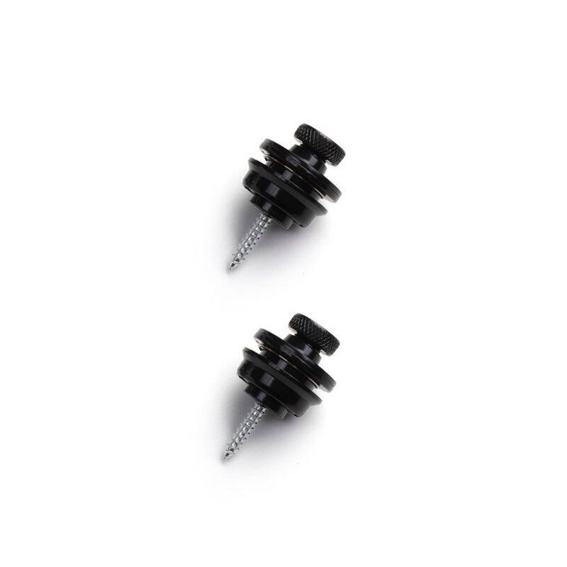 AS-032 Black Guitar Strap Locks 