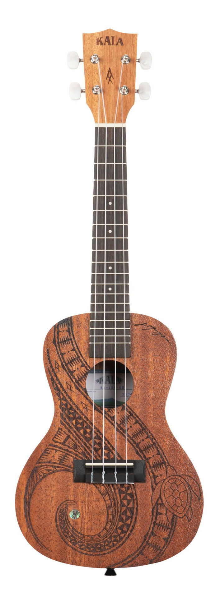 Kala KA-GUIDANCE-C- Guidance Mahogany Concert Ukulele, with Bag