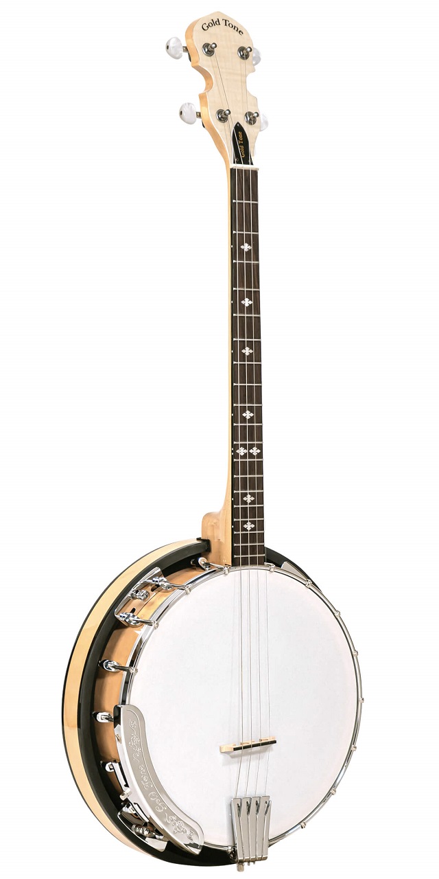 Cripple Creek Tenor Banjo mit Resonator