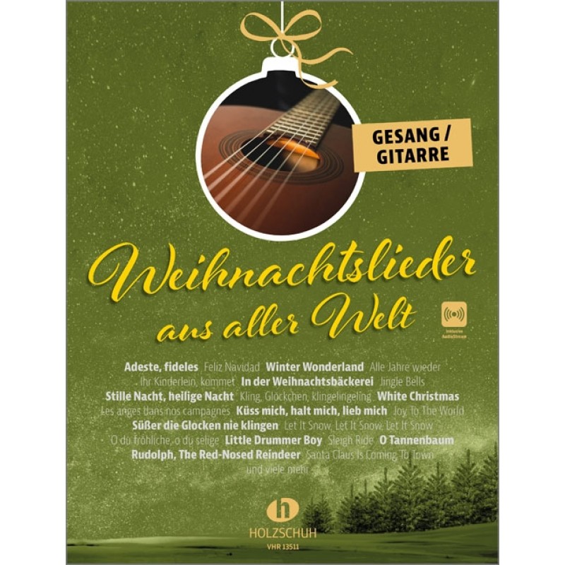 Weihnachtslieder aus aller Welt - Gesang / Gitarre