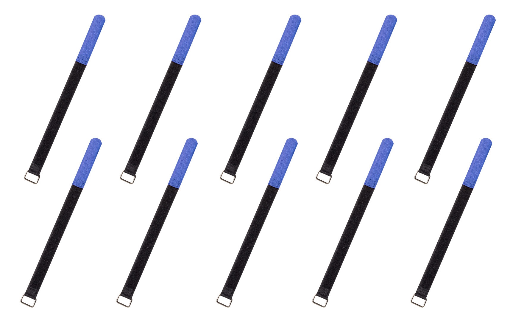 Cable Ties, 10 pcs., Medium - Blue