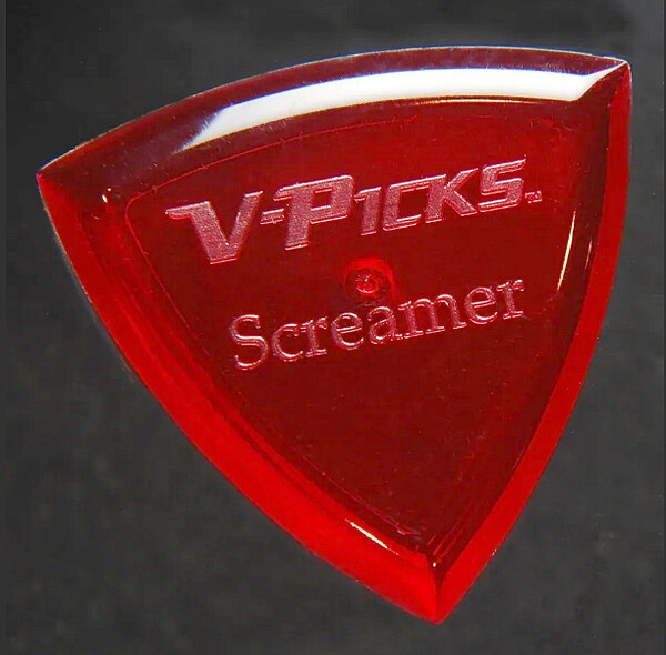 Screamer Pick ruby red