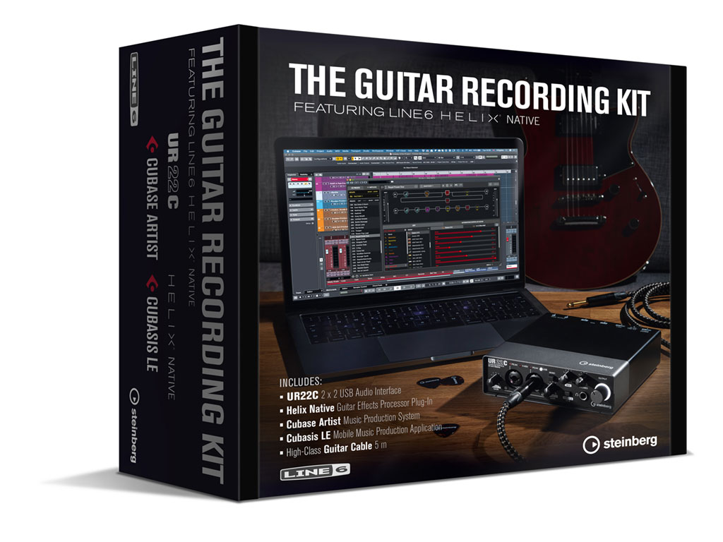 The Guitar Recording Kit - Audio Interface Software Bundle  