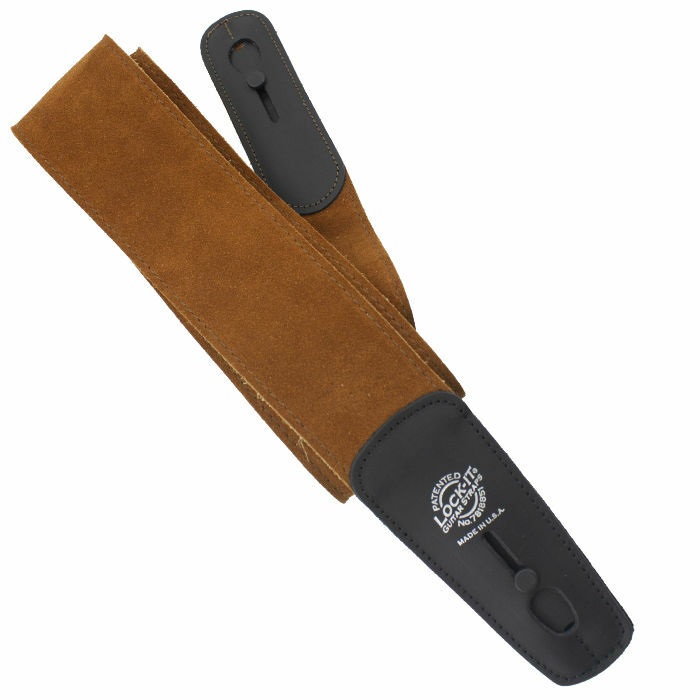 Strap 2.75" Suede (LIS 201-S275-BRN), Brown