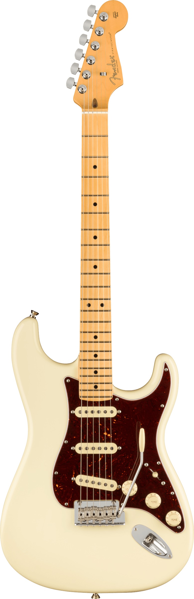 American Professional II Stratocaster, Maple, Olympic White