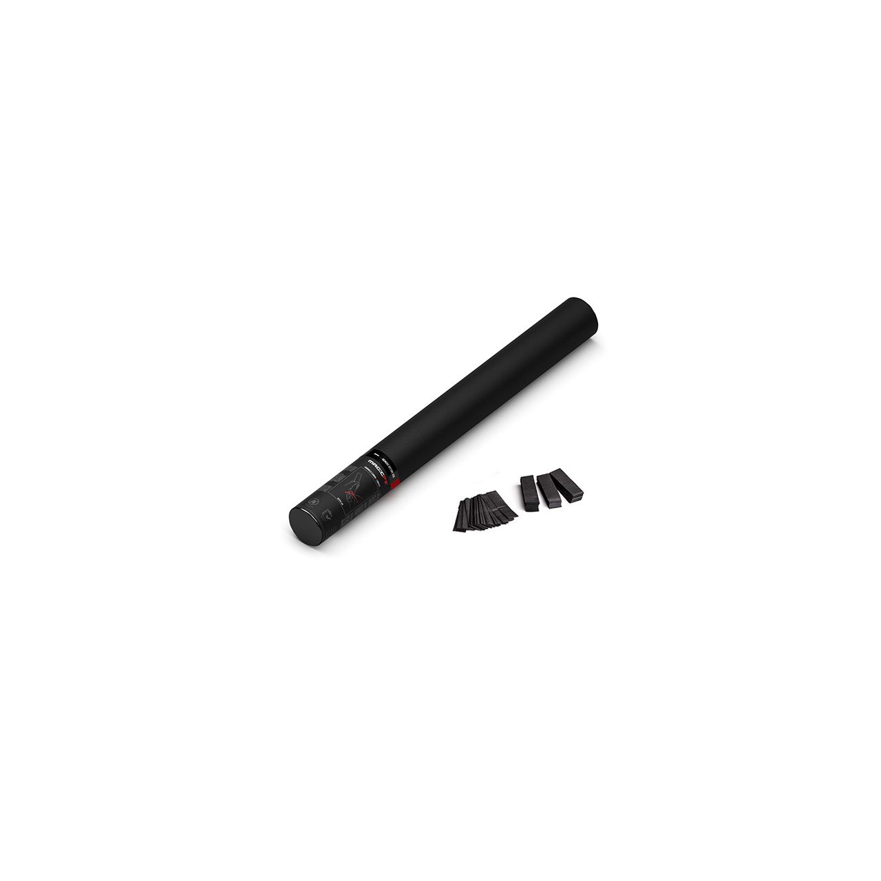 Handheld Cannon Confetti Black 50cm