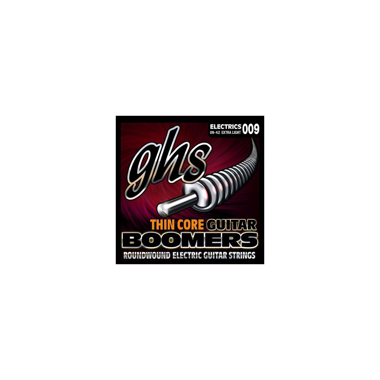 Thin Core Boomers - TC-GBXL - Electric Guitar String Set, Extra Light, .009-.042