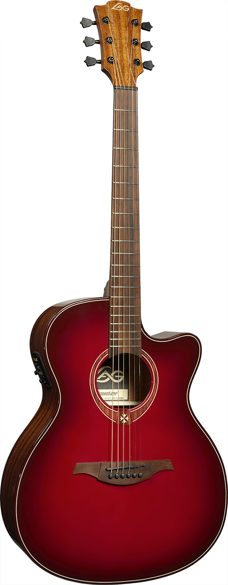 T-Red - Tramontane Special Edition Red Auditorium Cutaway Acoustic-Electric