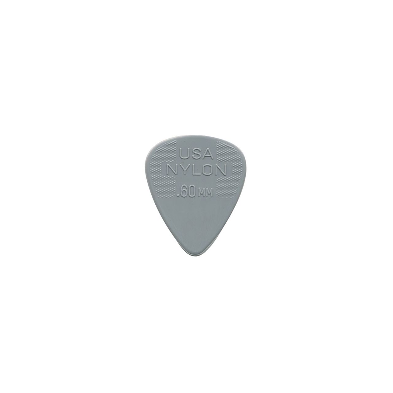 Nylon Standard Player`s Picks,   0,60" hellgrau