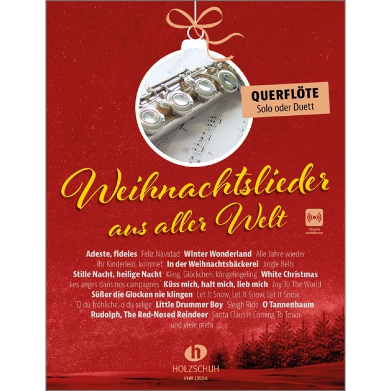 Weihnachtslieder aus aller Welt - Querflöte - Solo oder Duett