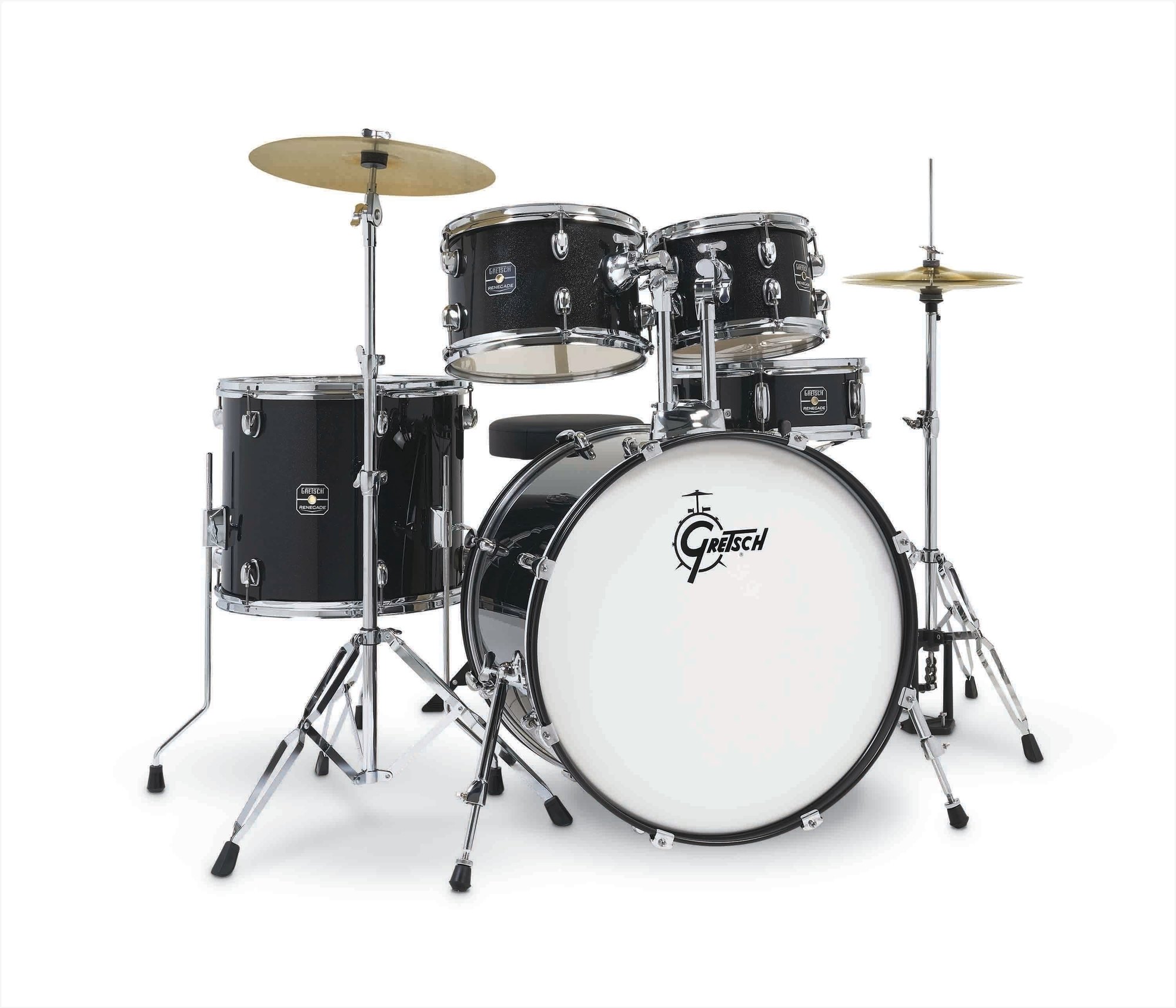 Renegade Drumset in Black Mist 20"