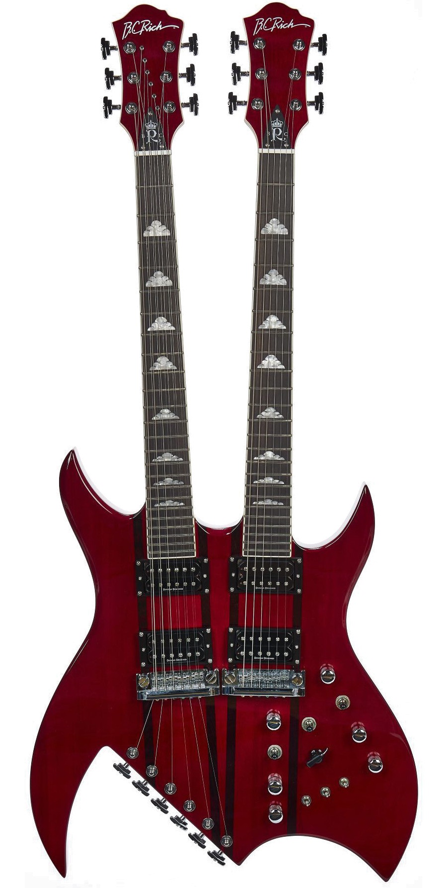 Rich B Legacy Double Neck - Trans Red