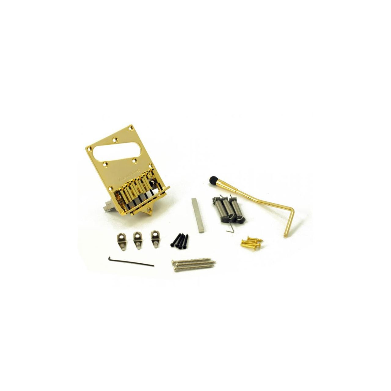 TK 2 GD Vibrato, Tele, gold - Tremolosystem