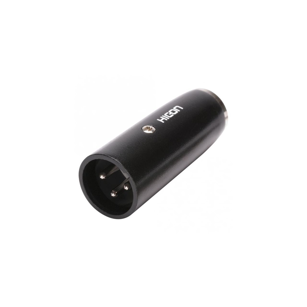 HI-X3MX3-MM Mini XLR auf XLR Adapter schwarz