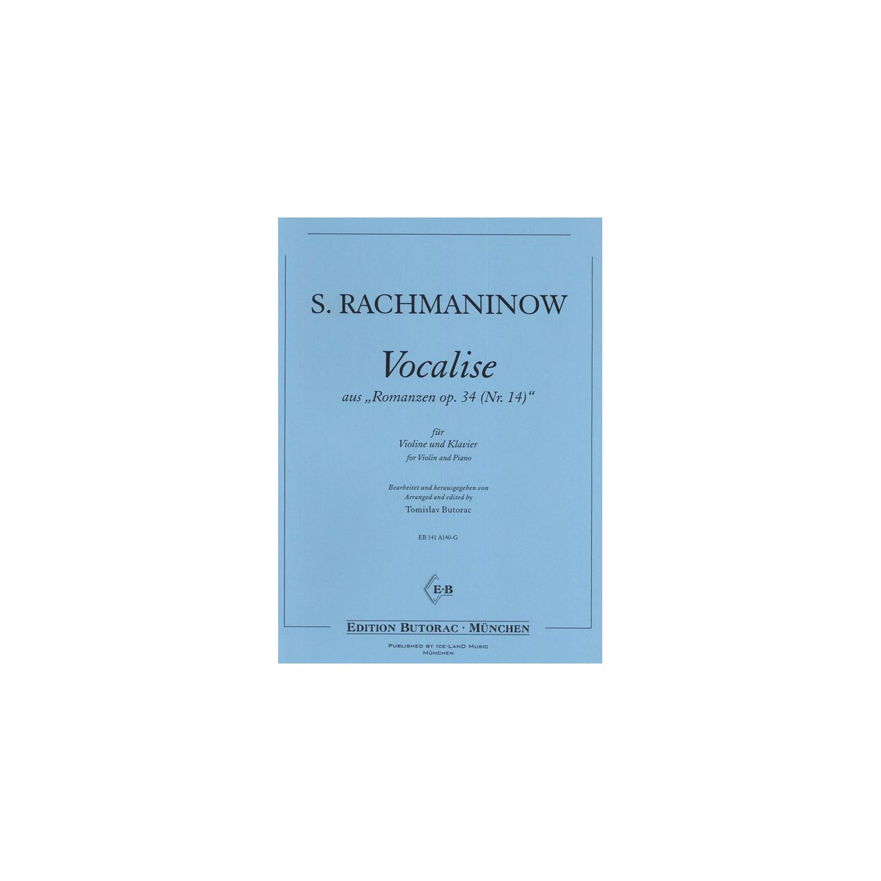 Rachmaninow Vocalise Violine K