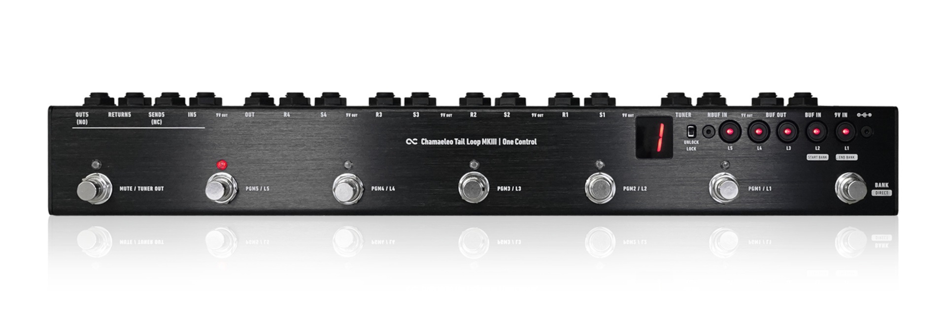 Chamaeleo Tail Loop MKIII - Programmable 5-Channel Loop Switcher