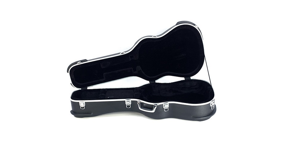 Premium Line - Classical Guitar ABS Case, curved - Black