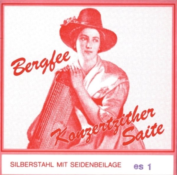 1220/32 Bergfee Konzert-Zither Saitensatz (32-satig)