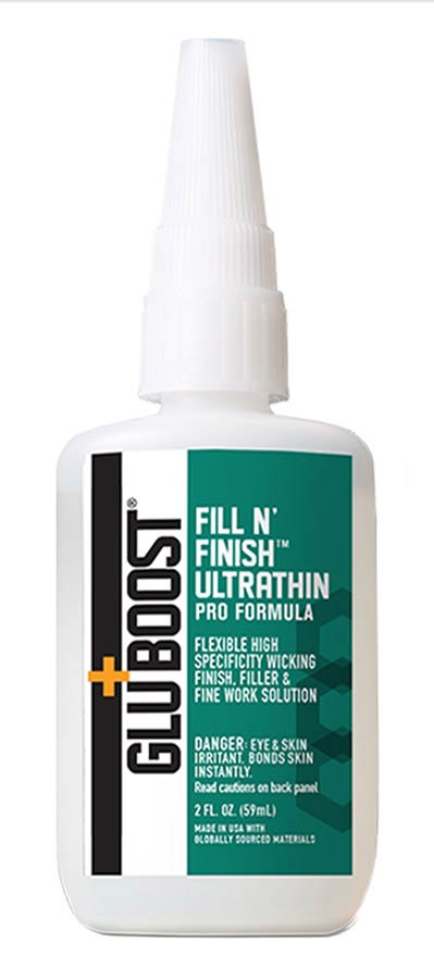 Fill n' Finish ultradünner Cyanacrylatkleber, Pro-Formel, 59ml (2oz) Flasche