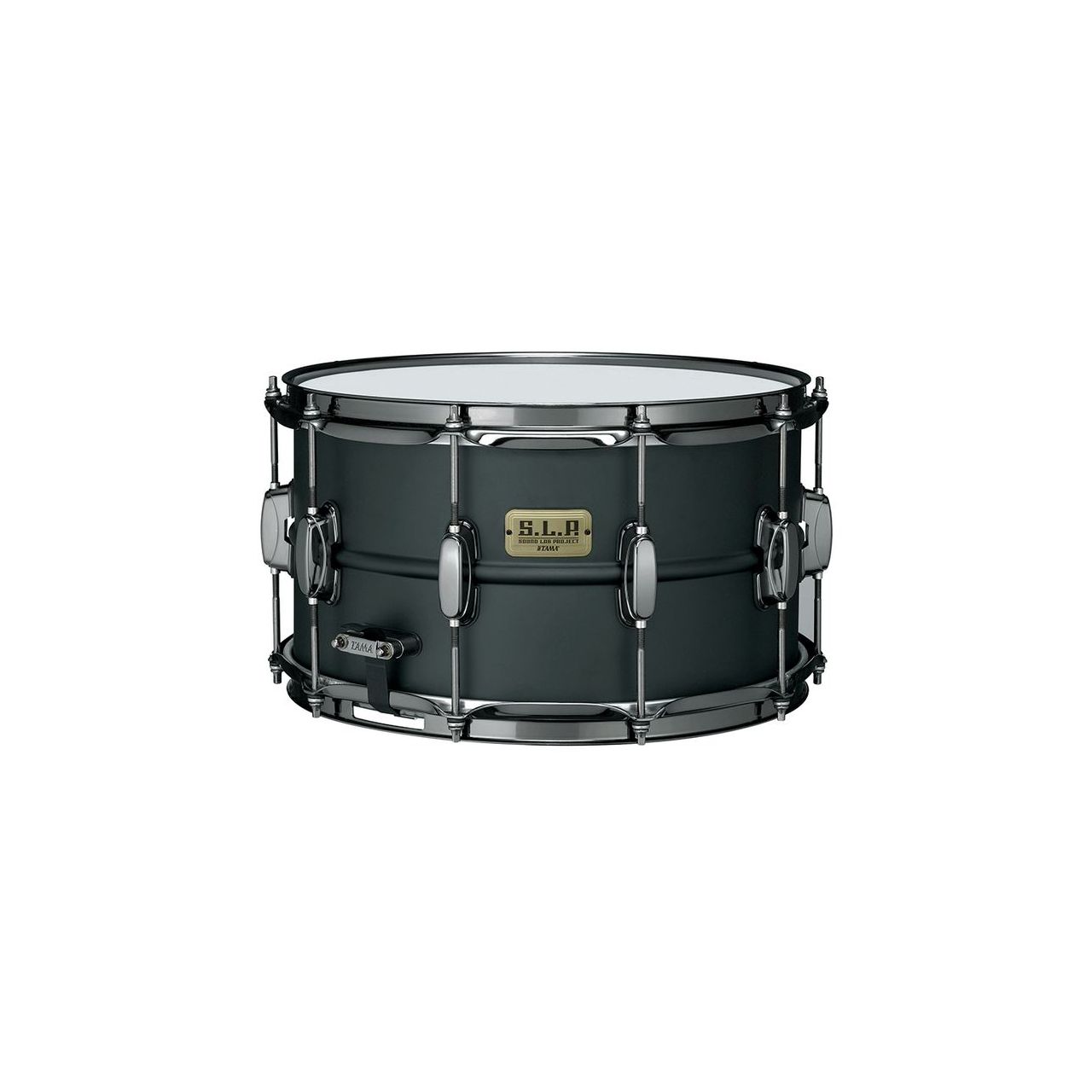 S.L.P. 14" x 08" Snare Drum Big Black Steel Flat Black