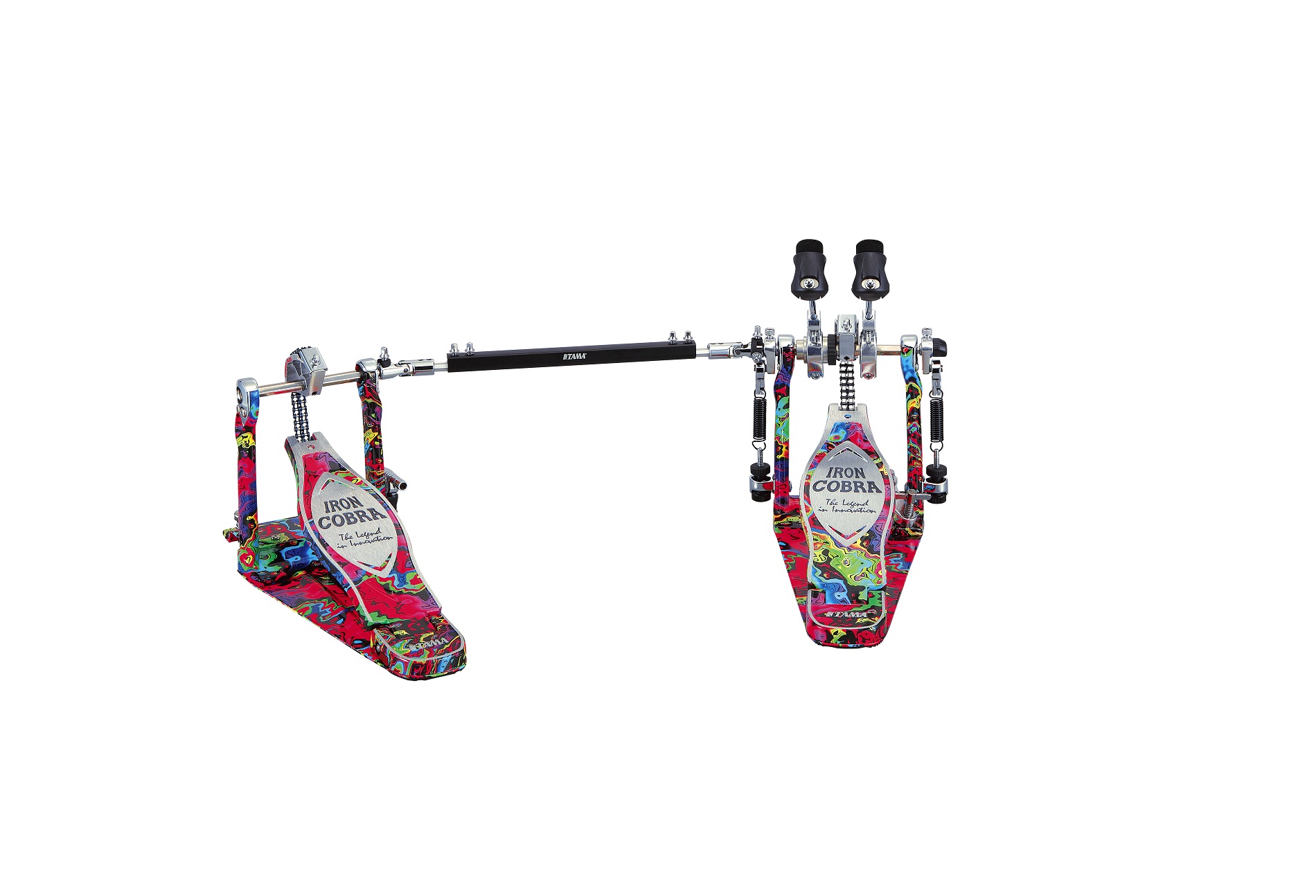 50th Limited Iron Cobra Marble Psychedelic Rainbow Power Glide Twin Pedal