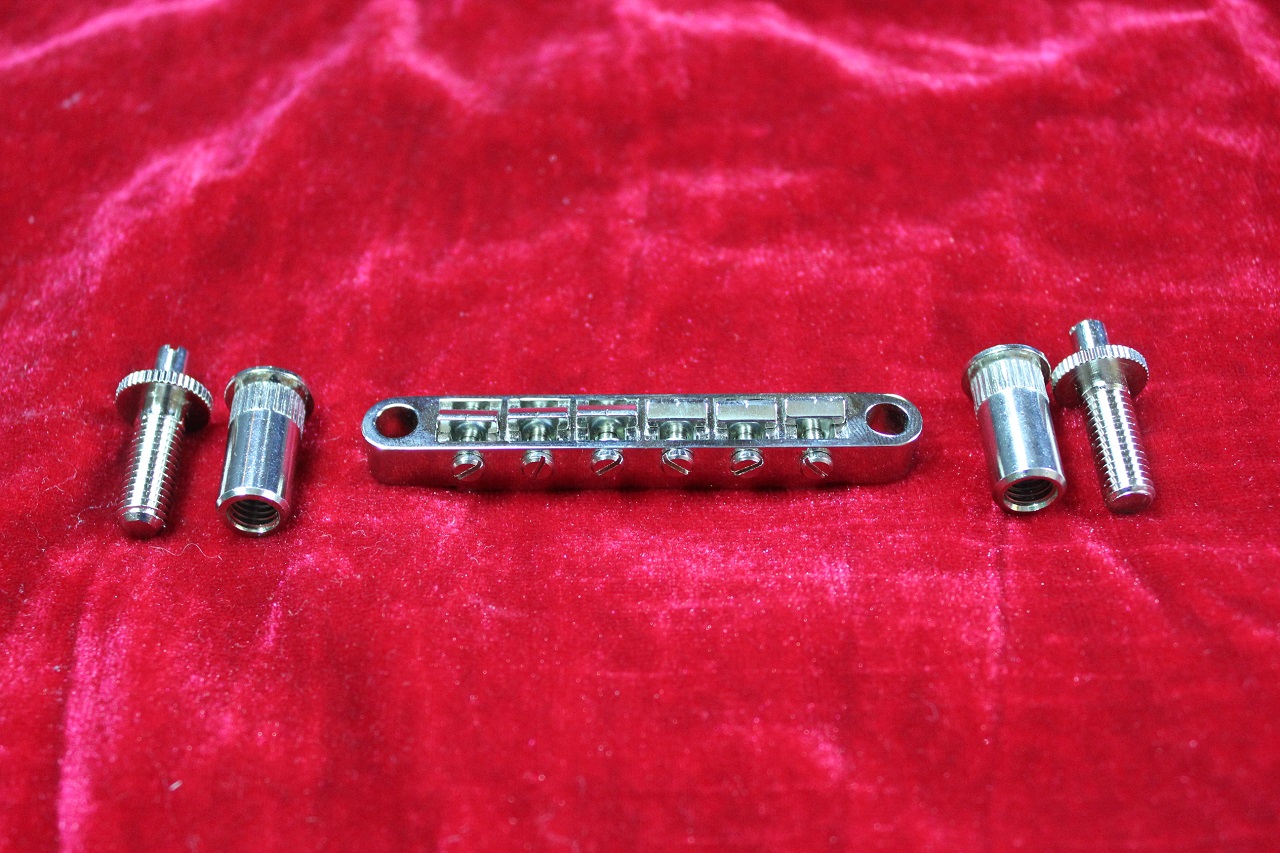 Tunomatic Bridge  - Nickel, Gotoh Japan-ohne Branding GE103BTN