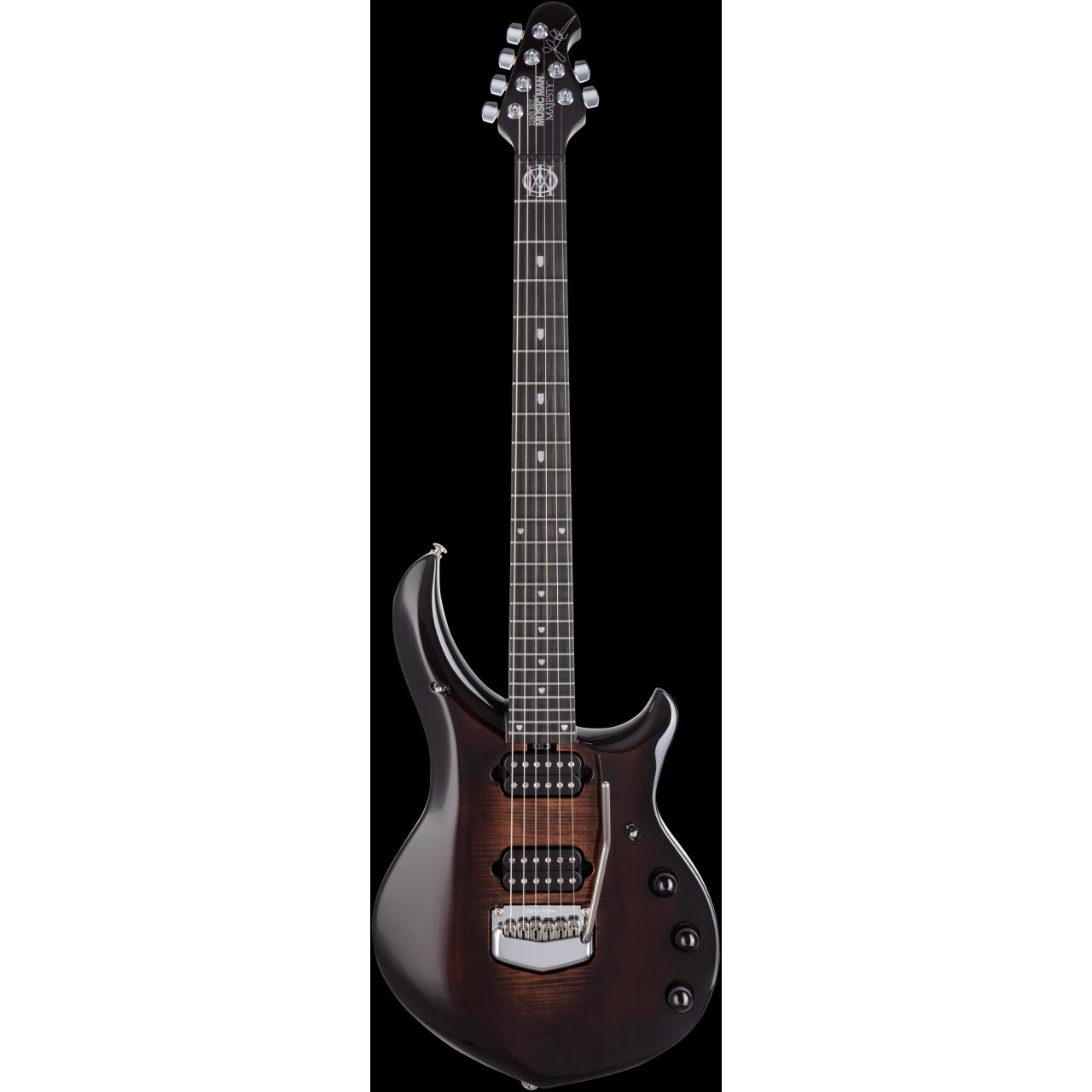 Majesty, HH, Dark Roast, Ebenholz - E-Gitarre