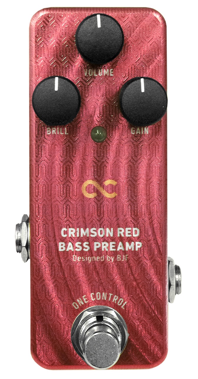 Crimson Red - Bass Preamp