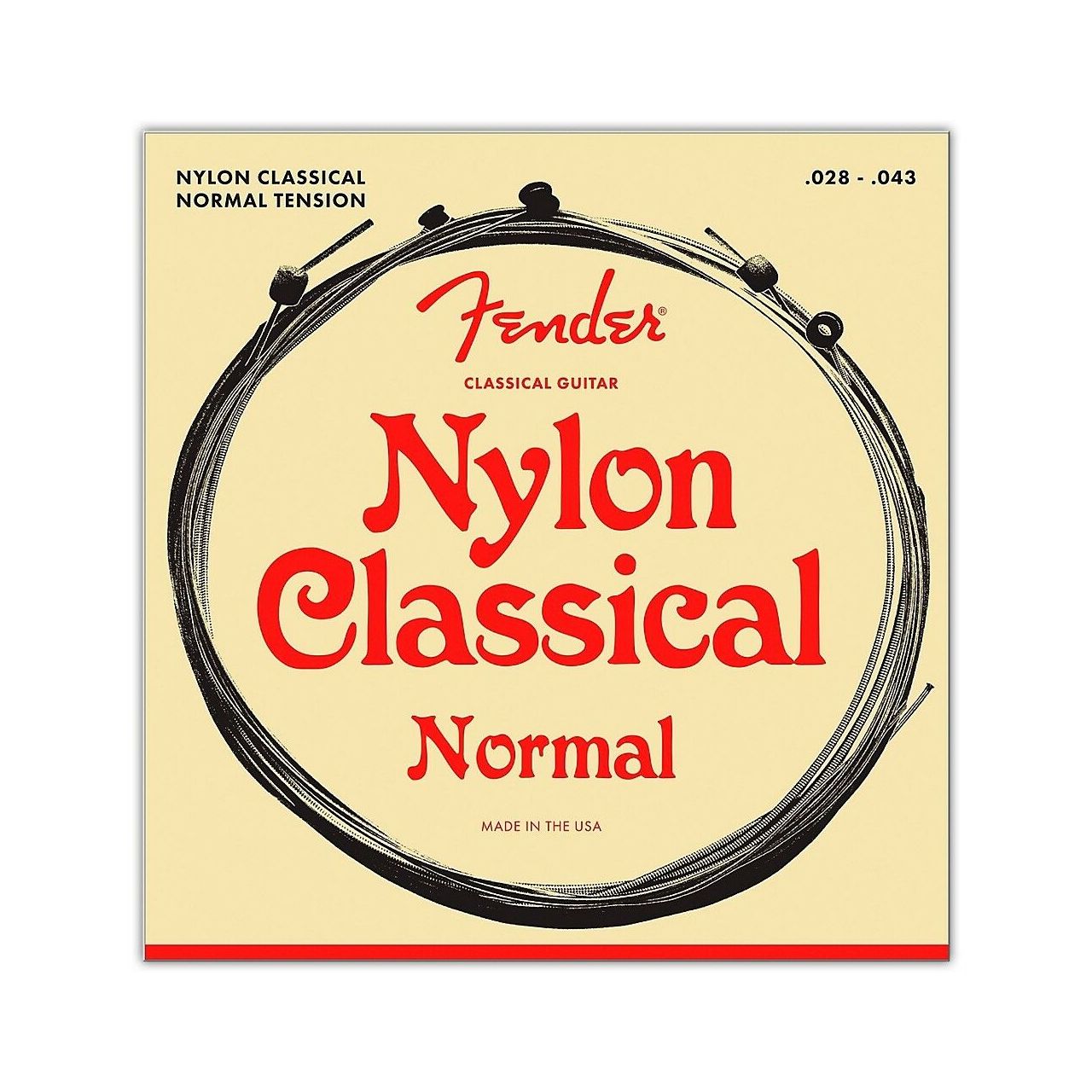 130 Clear Satz Nylon Classical .028-.043