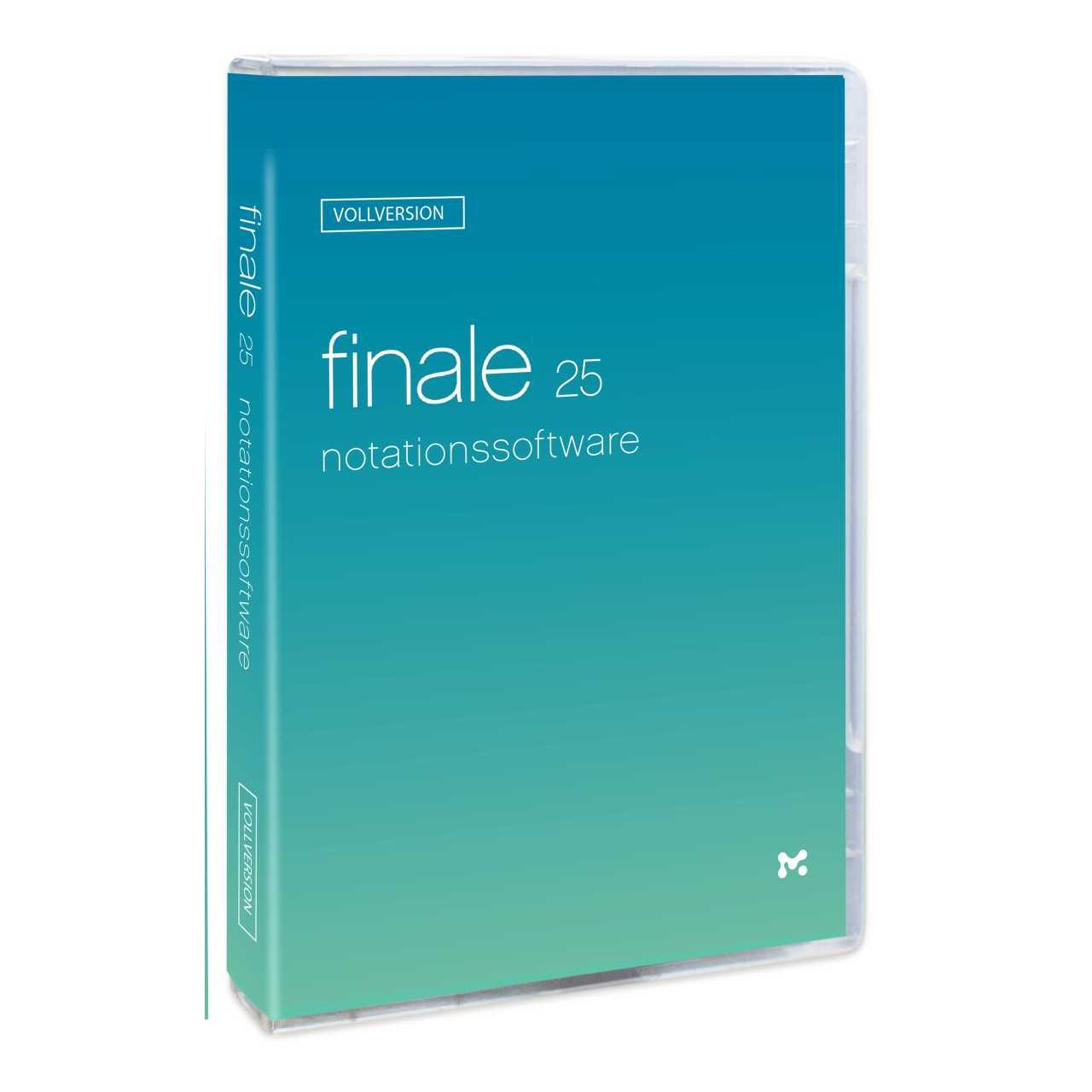 Update Finale 25D deutsch mit Media Kit