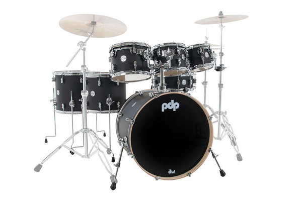 Shellset Concept Maple Finish Ply - Satin Black PDCM2217BK