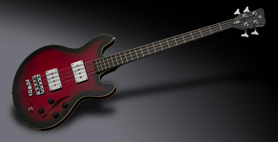 Artist Line SklarBass I, 4-String - Burgundy Blackburst Transparent High Polish "B-Stock"