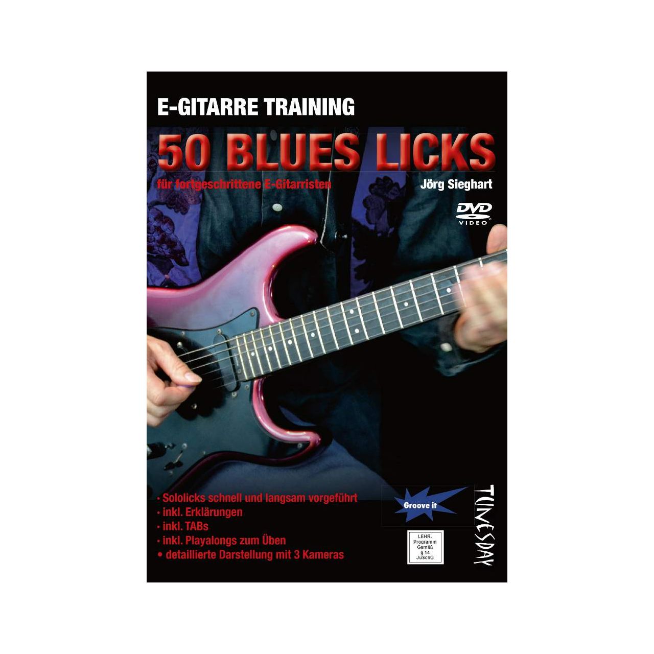 E- Gitarre Training-  50 Blues Licks ( DVD)