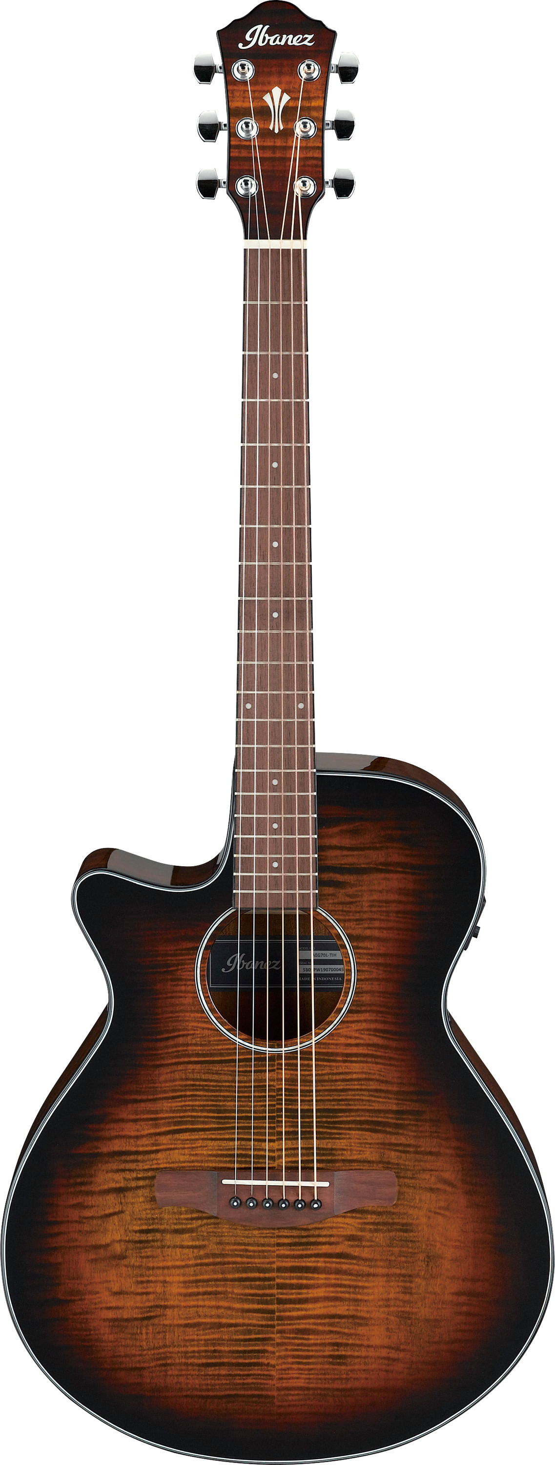 AEG70L-Tiger Burst High Gloss