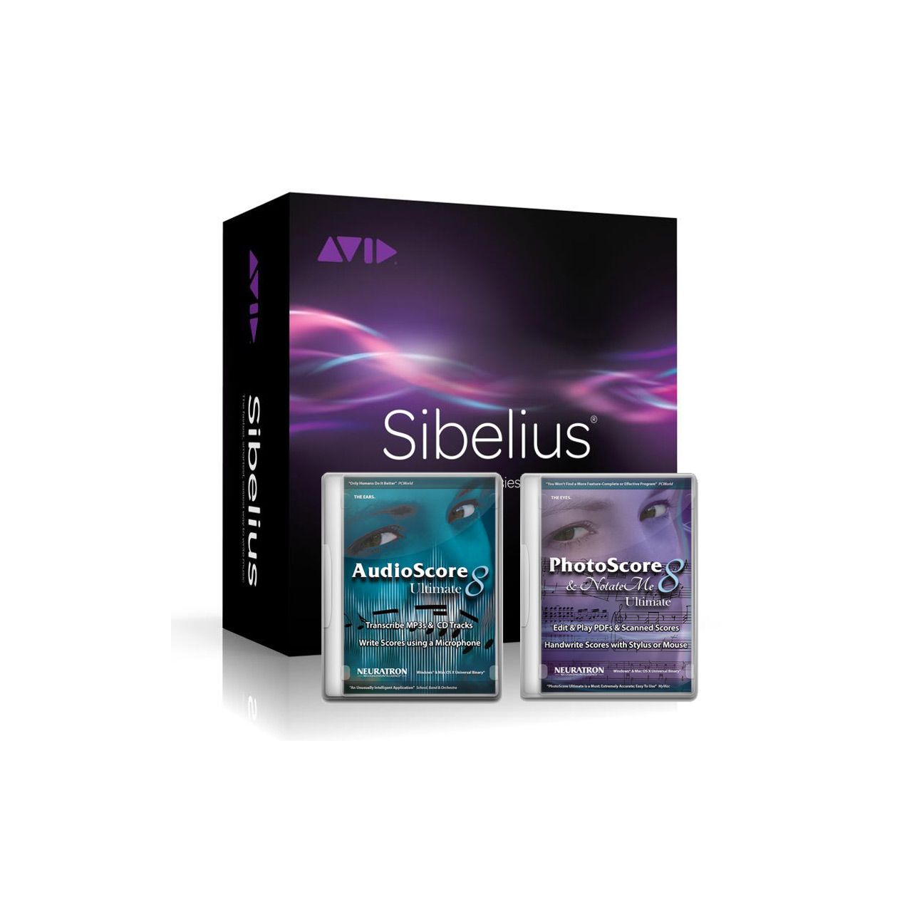 Sibelius, PhotoScore Ultimate, NotateMe Ultimate und AudioScore Ultimate