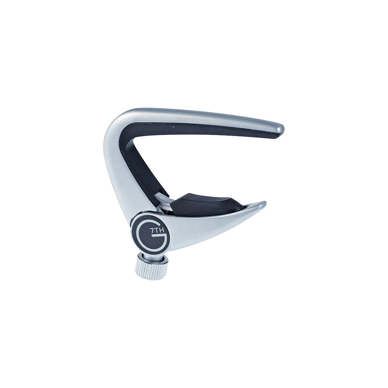 Newport Capo Akkustikgitarre silver